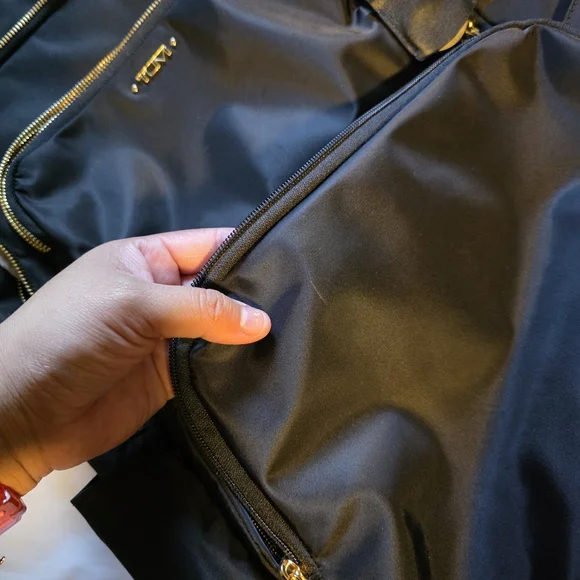 Tumi Black Backpack with Classic Design - Picture 2 of 11